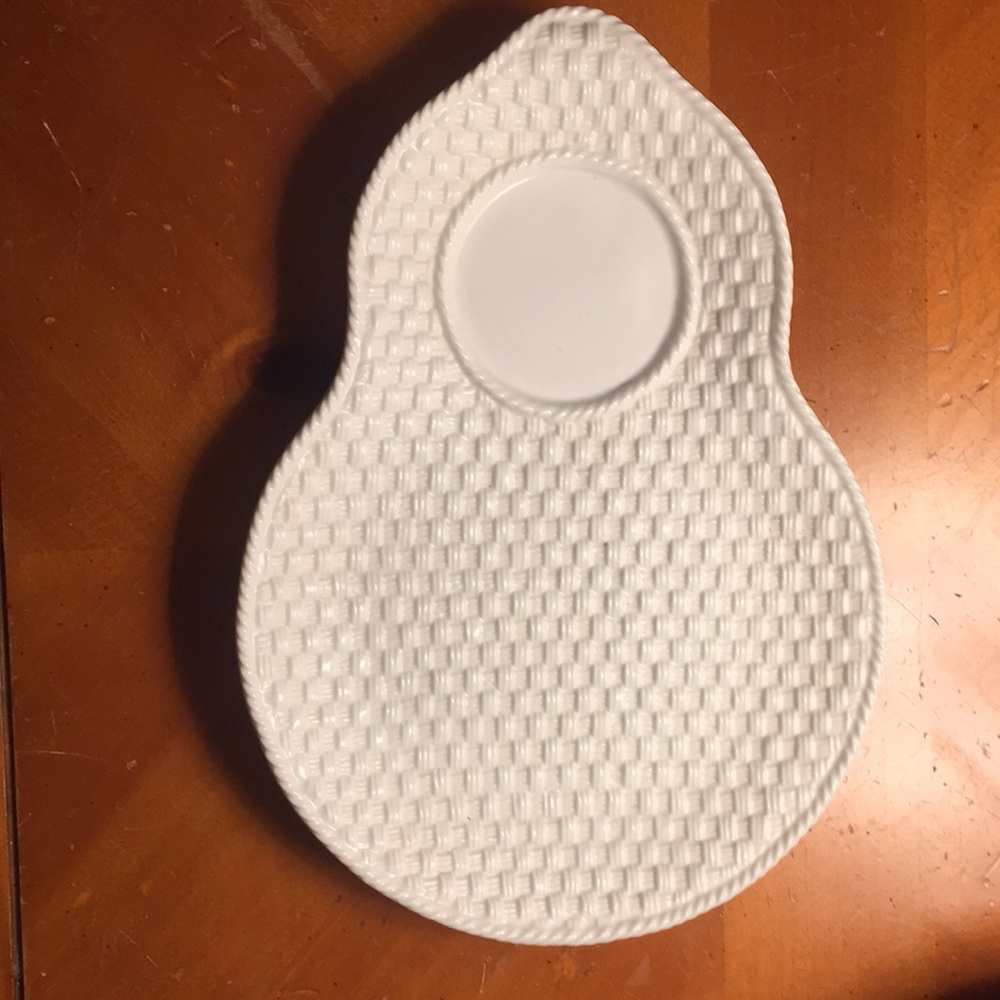 Tiffany Weave Snack Plate